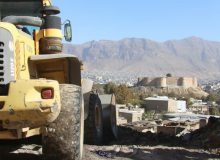 تخریب اماکن متروکه شهر خرم آباد