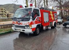 آتش نشانی خرم آباد آماده ارائه خدمات به مسافران نوروزی
